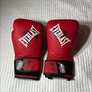 Everlast Red Boxing Gloves